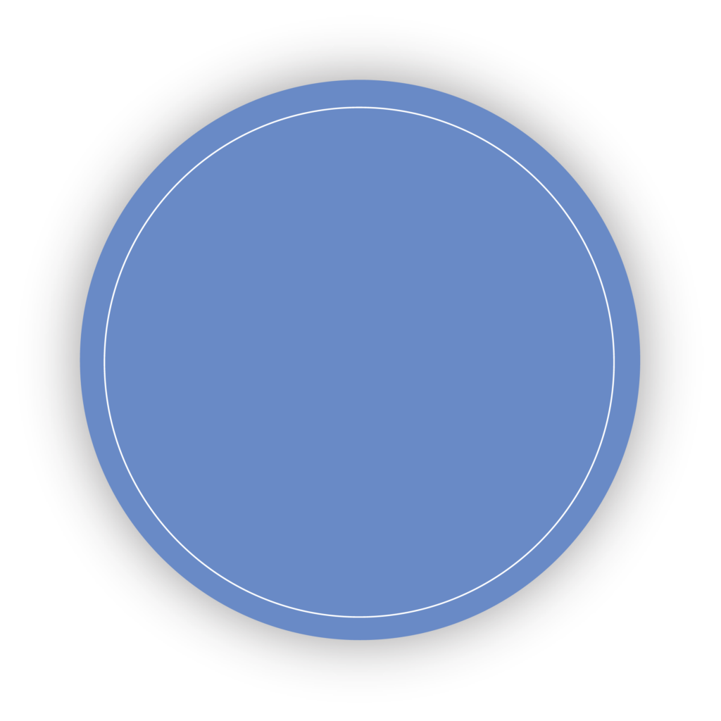 Skyblue circle shape