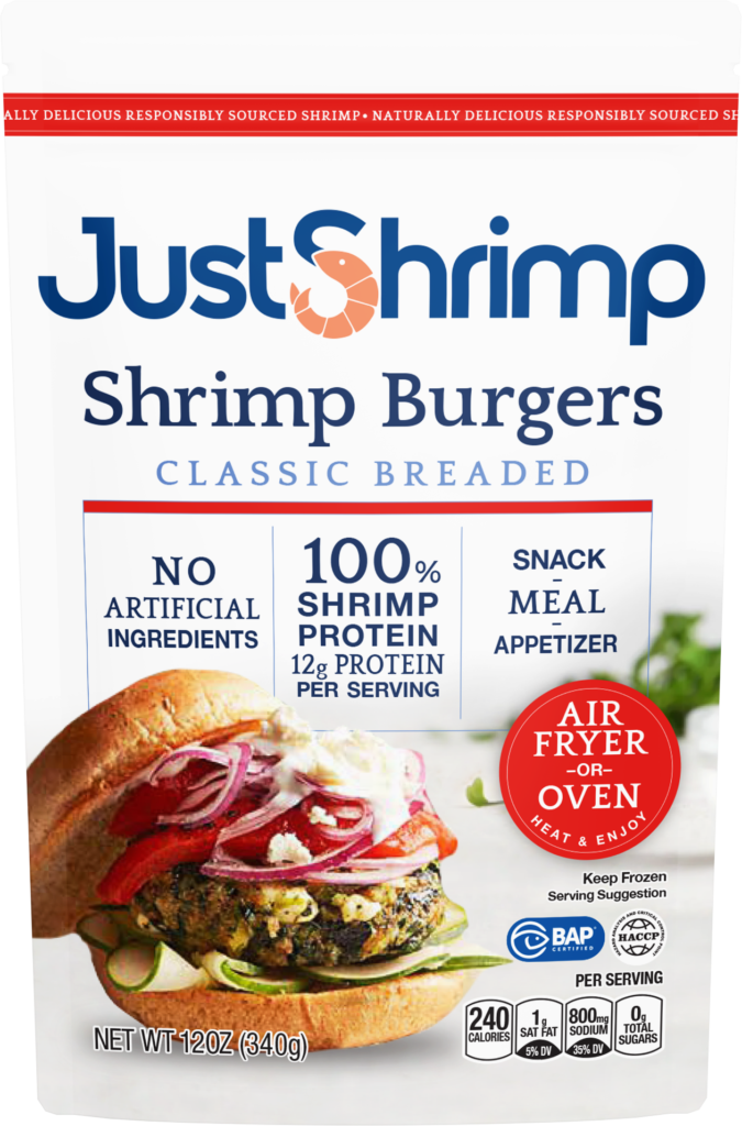 Shrimp Burgers Packaging