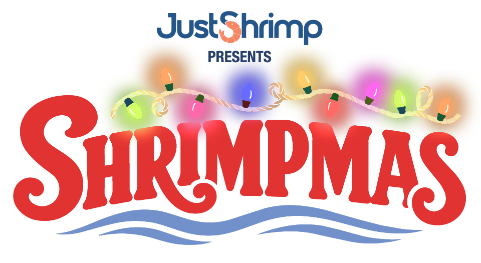 Shrimpmas Glow Logo